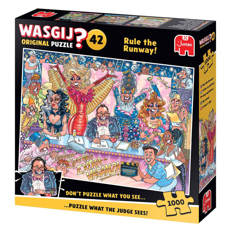 Load image into Gallery viewer, Jumbo wasgij original 42 legpuzzel - glitter en schitter!, 1000st.