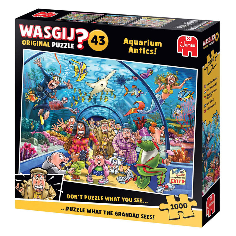 Load image into Gallery viewer, Jumbo wasgij orignal 43 legpuzzel - niet in de haak, 1000st.