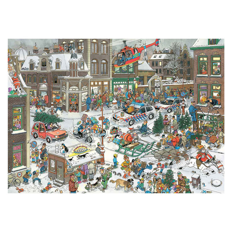 Load image into Gallery viewer, Jumbo jan van haasteren legpuzzel - kerstmis, 1000st.