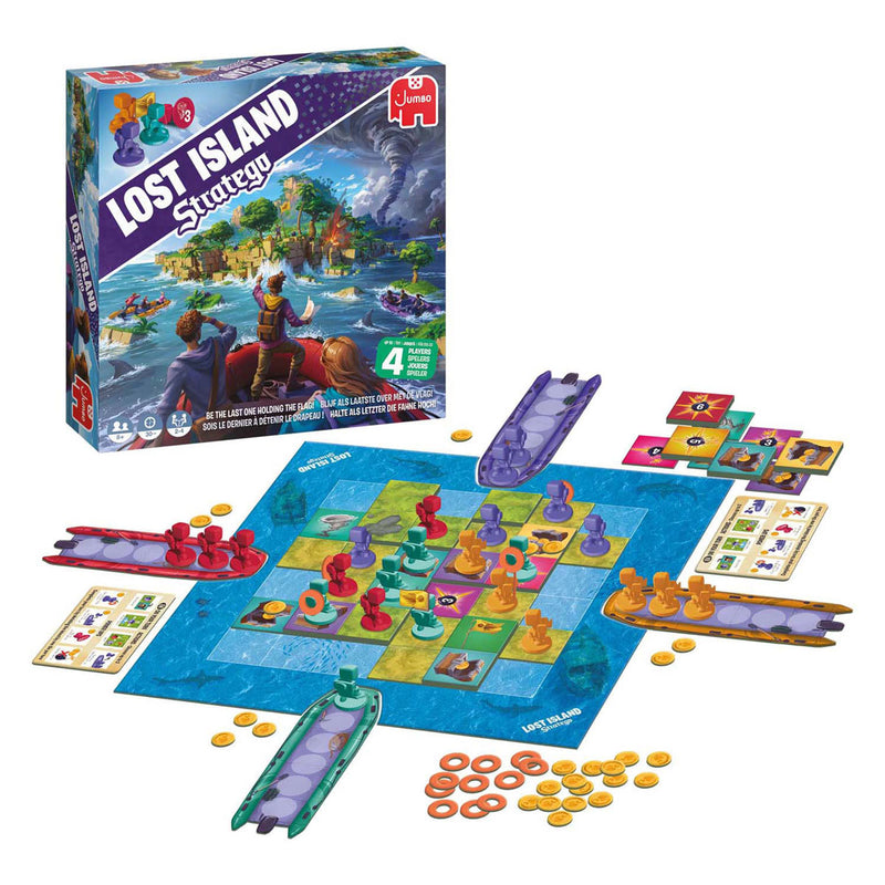 Load image into Gallery viewer, Stratego jumbo lost island bordspel