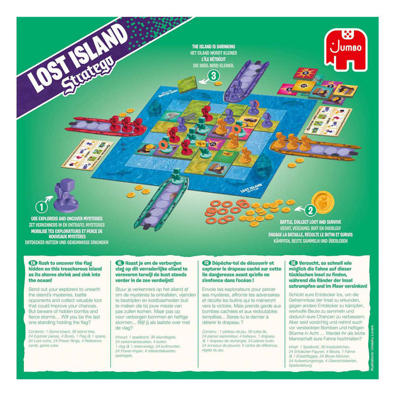 Load image into Gallery viewer, Stratego jumbo lost island bordspel