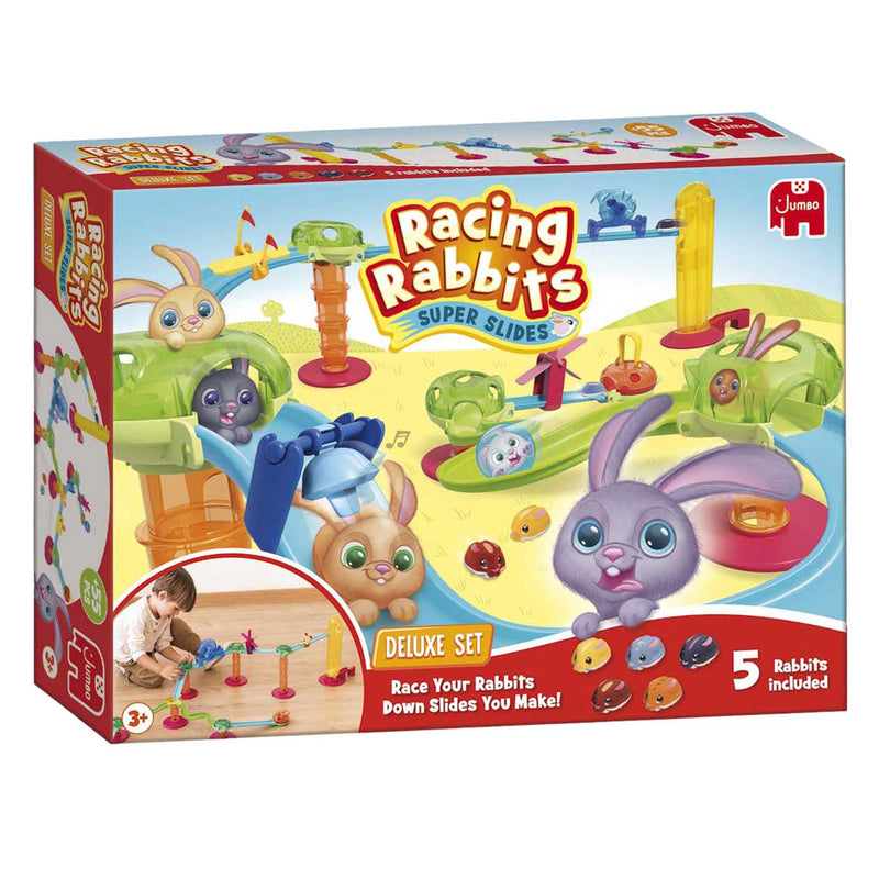 Load image into Gallery viewer, Jumbo racing rabbits deluxe set - 5 konijnen
