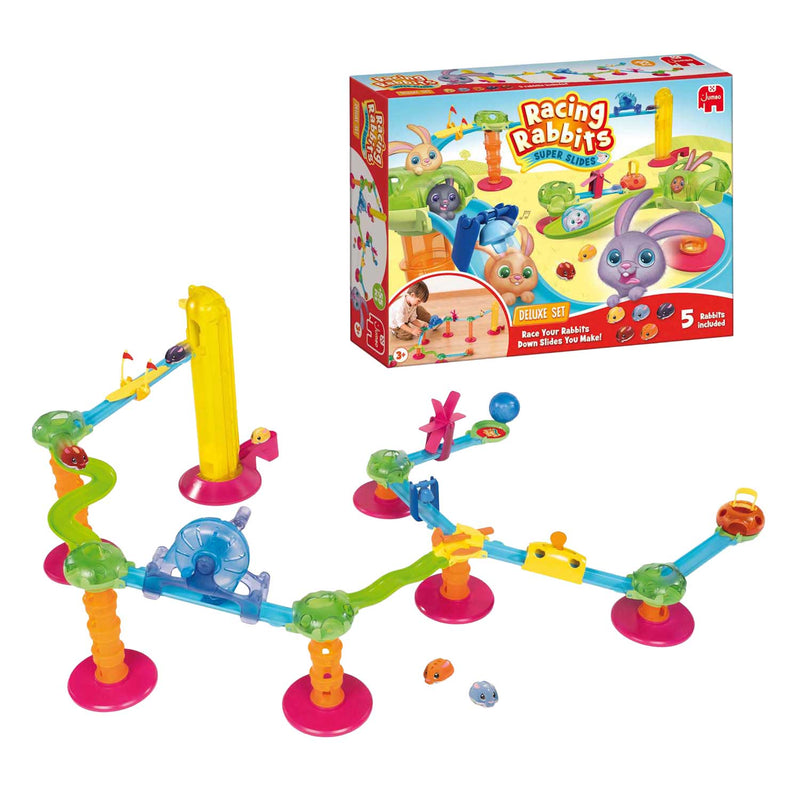 Afbeelding laden in galerijviewer, Jumbo racing rabbits deluxe set - 5 konijnen