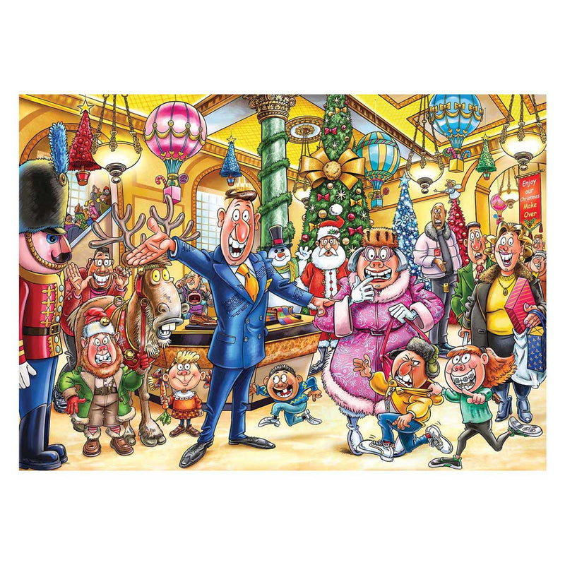 Load image into Gallery viewer, Wasgij christmas 21 legpuzzel - een feestelijke make-over! - 2x1000st.