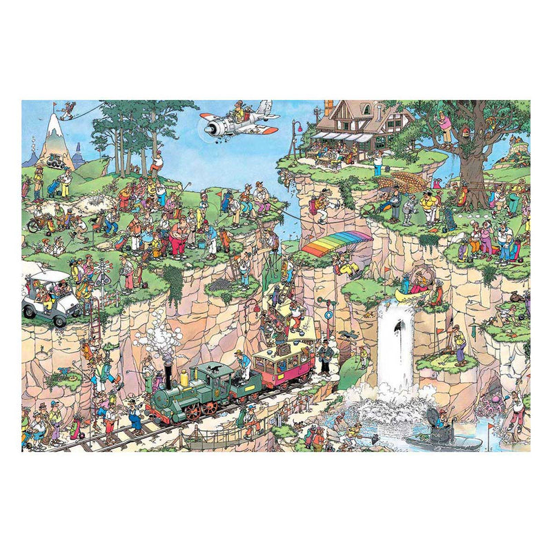 Load image into Gallery viewer, Jan van haasteren legpuzzel - de golfbaan - 5000st.