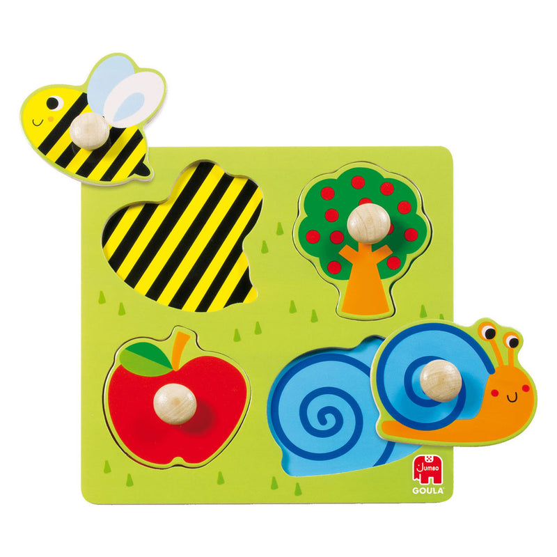 Load image into Gallery viewer, Goula jumbo noppenpuzzel boomgaard - 4st.