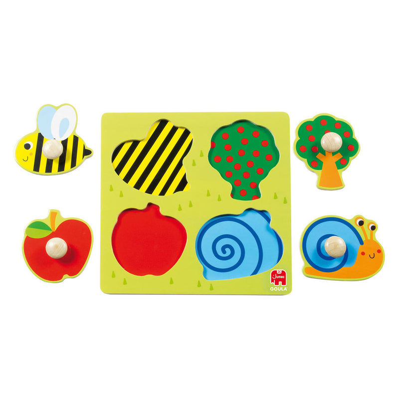 Load image into Gallery viewer, Goula jumbo noppenpuzzel boomgaard - 4st.