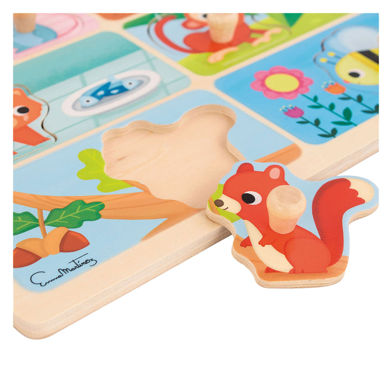 Afbeelding laden in galerijviewer, Jumbo goula noppenpuzzel mijn lievelingseten - 8st.