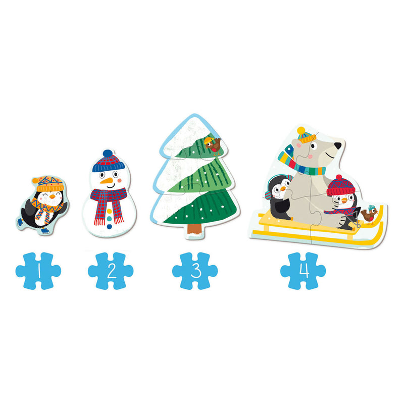 Load image into Gallery viewer, Goula jumbo puzzel xxl winter - 18st.
