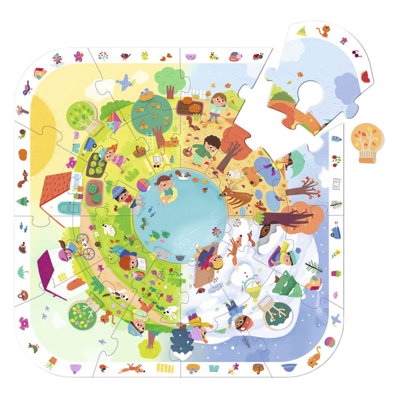 Load image into Gallery viewer, Goula jumbo puzzel xxl seizoenen - 29st.
