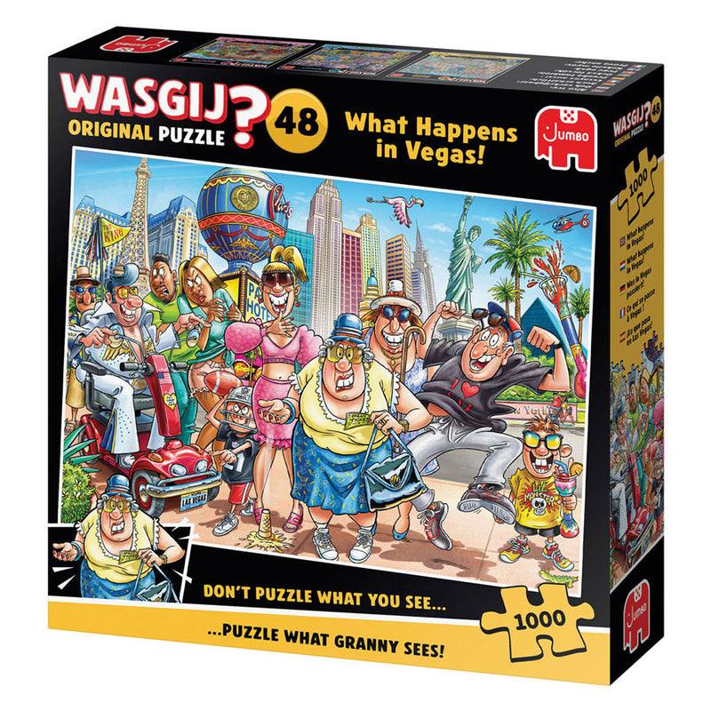 Afbeelding laden in galerijviewer, Jumbo wasgij original 48 - what happens in vegas! - 1000st.