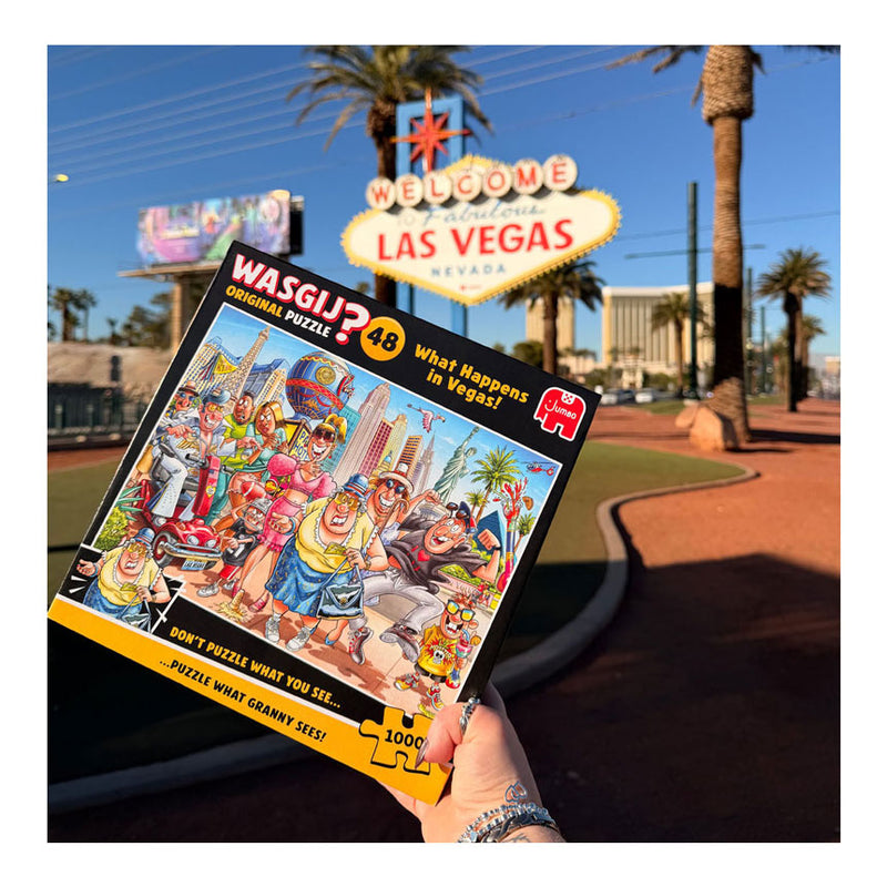 Afbeelding laden in galerijviewer, Jumbo wasgij original 48 - what happens in vegas! - 1000st.