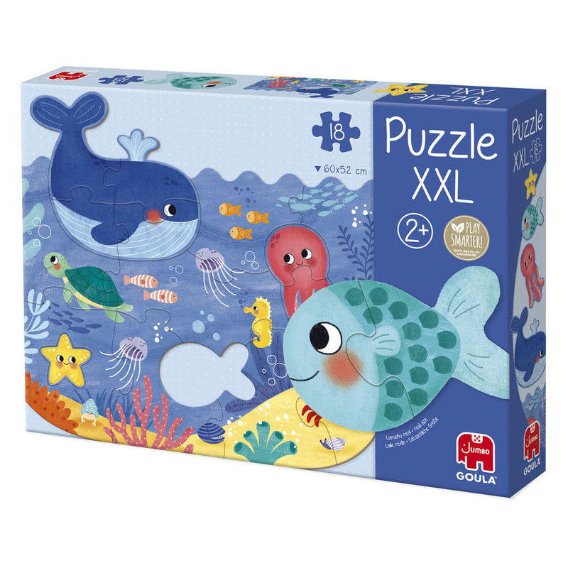 Load image into Gallery viewer, Goula jumbo puzzel xxl oceaan - 18st.
