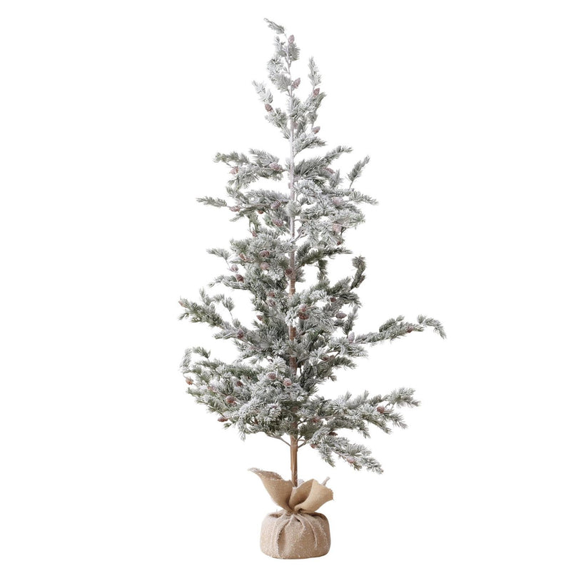 Load image into Gallery viewer, Boltze home kerstboom kiefer h180cm, ijzer, polyethyleen, jute