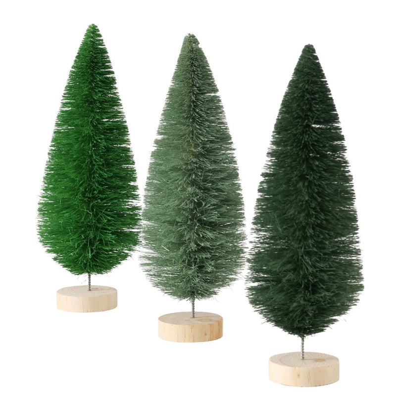 Load image into Gallery viewer, Boltze home decoratief boom bosco sisal dia9x23cm licht groen donker groen grijs groen