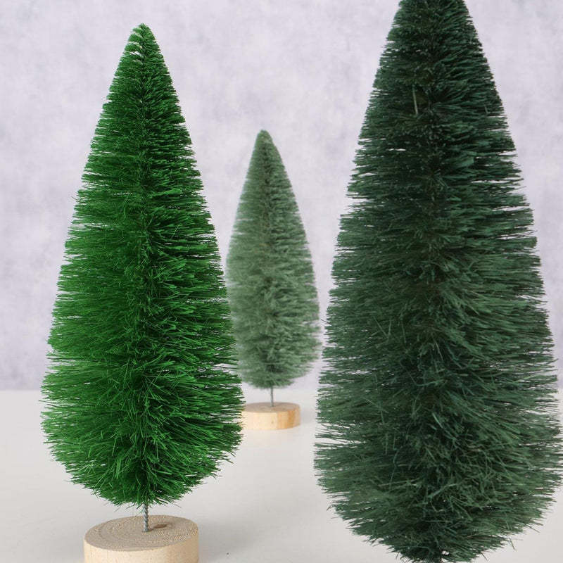 Load image into Gallery viewer, Boltze home decoratief boom bosco sisal dia9x23cm licht groen donker groen grijs groen