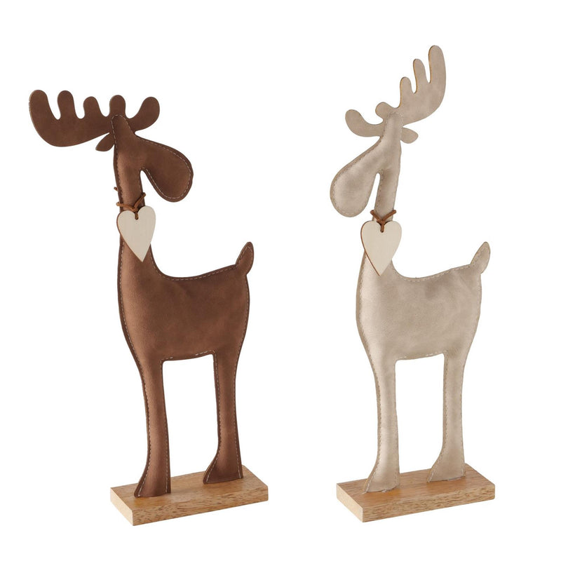 Afbeelding laden in galerijviewer, Boltze home beeld hert h34cm