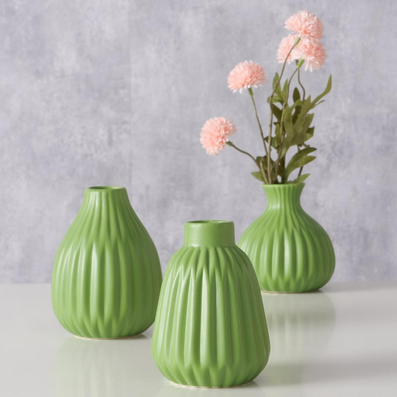Load image into Gallery viewer, Boltze home vaas esko h11cm groen