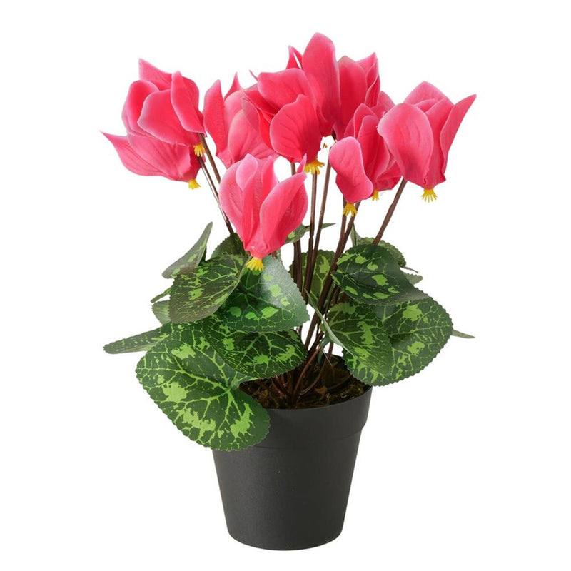 Load image into Gallery viewer, Boltze home kunstplant in pot roze h27cm