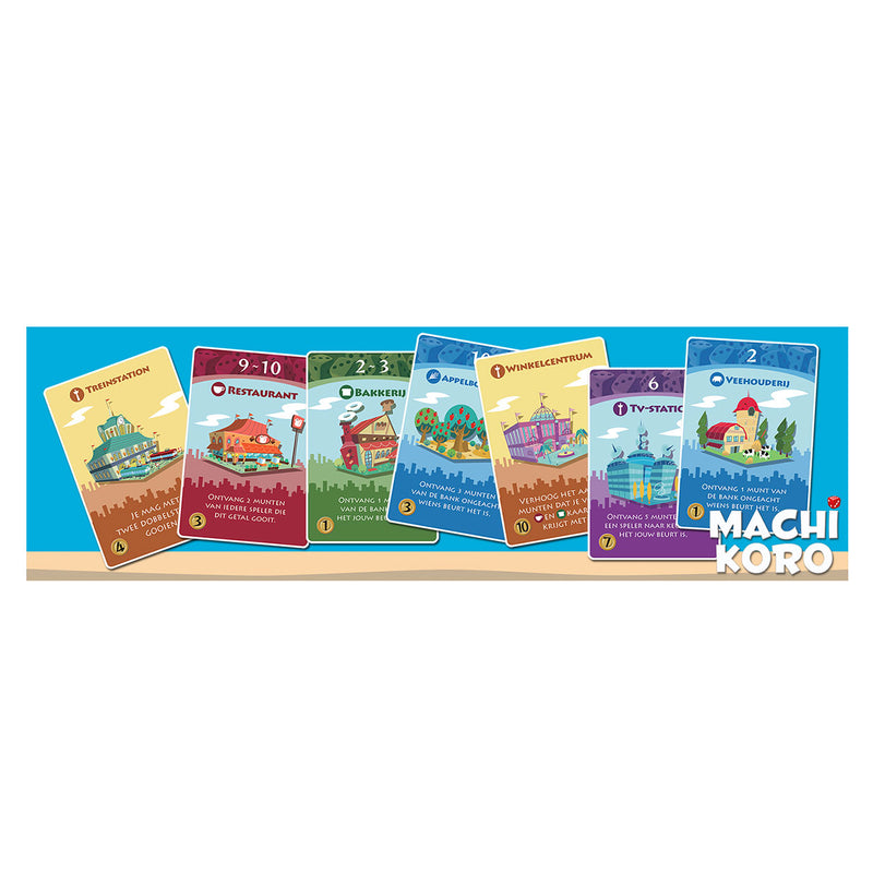 Load image into Gallery viewer, White Goblin Games Machi Koro dobbelspel