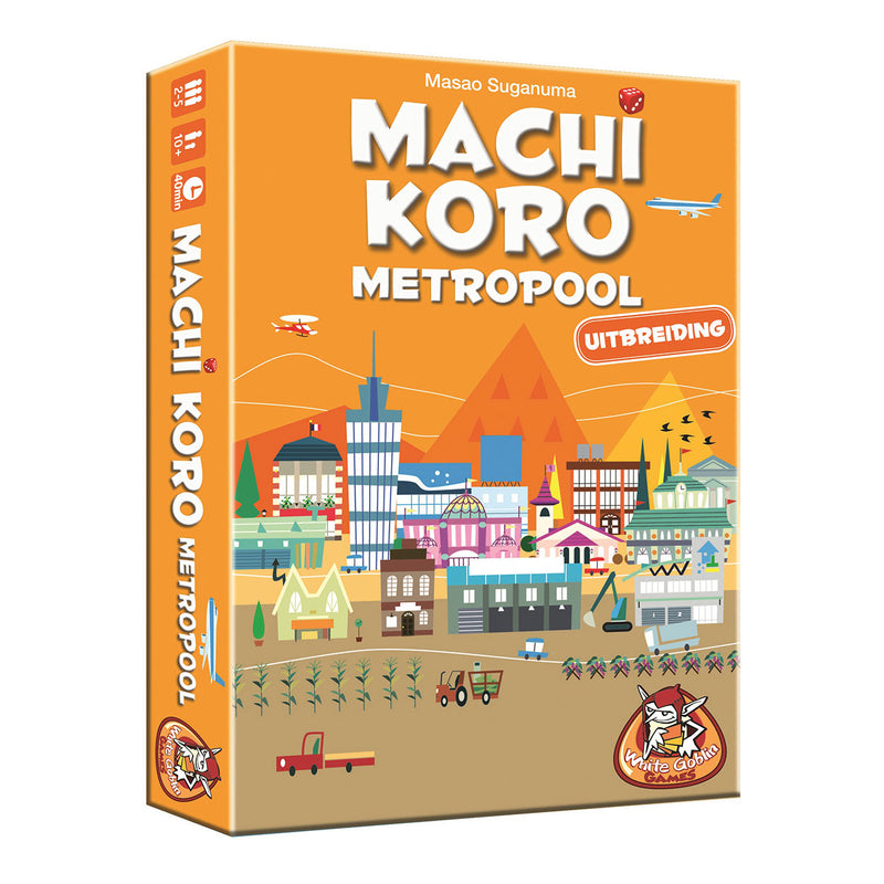 Load image into Gallery viewer, White goblin games machi koro uitbreiding - metropool