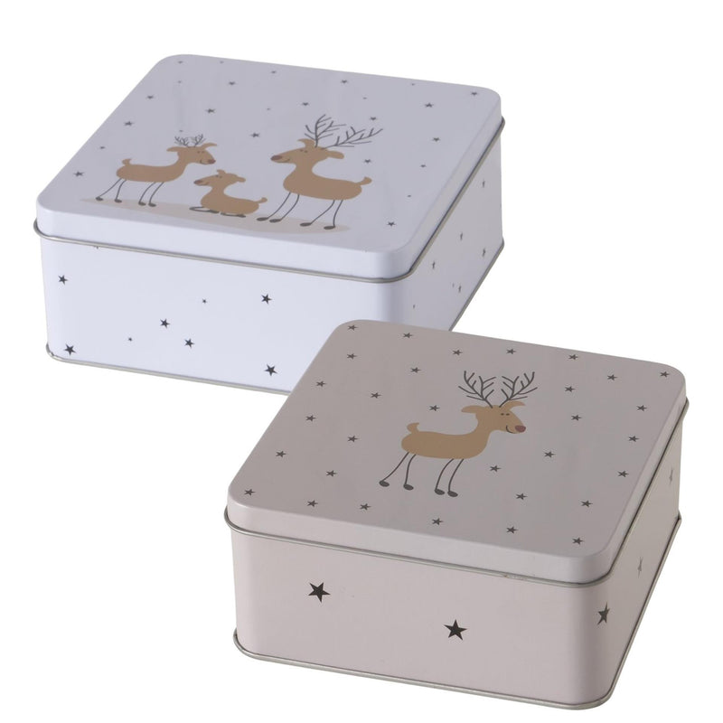 Load image into Gallery viewer, Boltze home opbergblikset timba 2-delig lxb13-15cm h6-7cm