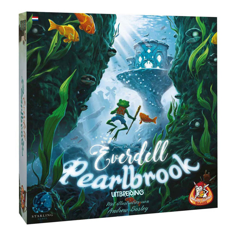 Afbeelding laden in galerijviewer, White goblin games everdell: pearlbrook bordspel (nederlands, uitbreiding, 1 - 4 spelers, 60 minuten, vanaf 10 jaar)