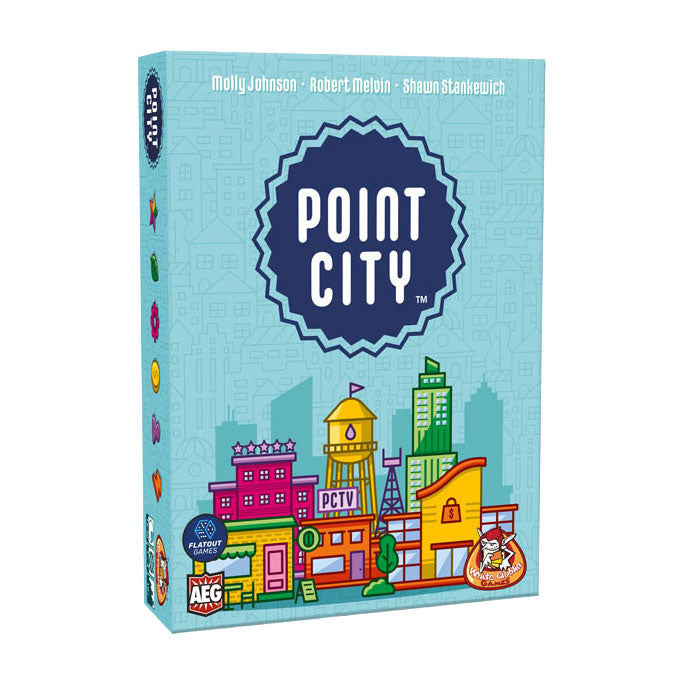 Afbeelding laden in galerijviewer, White goblin games point city kaartspel