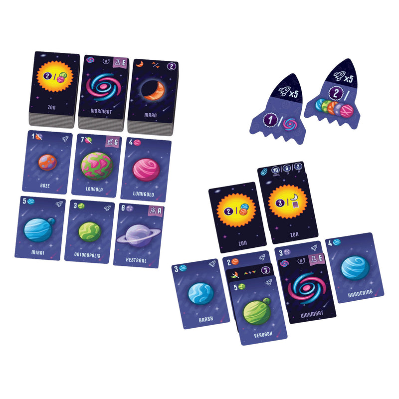 Load image into Gallery viewer, White goblin games - point galaxy - kaartspel - 1 tot 5 spelers - 15 minuten - vanaf 10 jaar