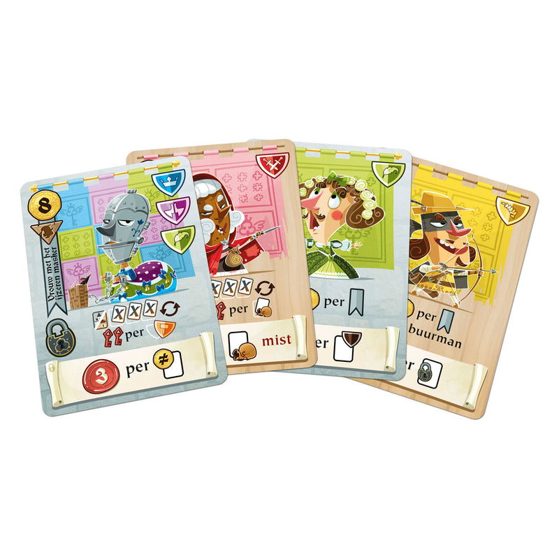 Afbeelding laden in galerijviewer, White goblin games castle combo - uit de kerker! uitbreiding - kaartspel