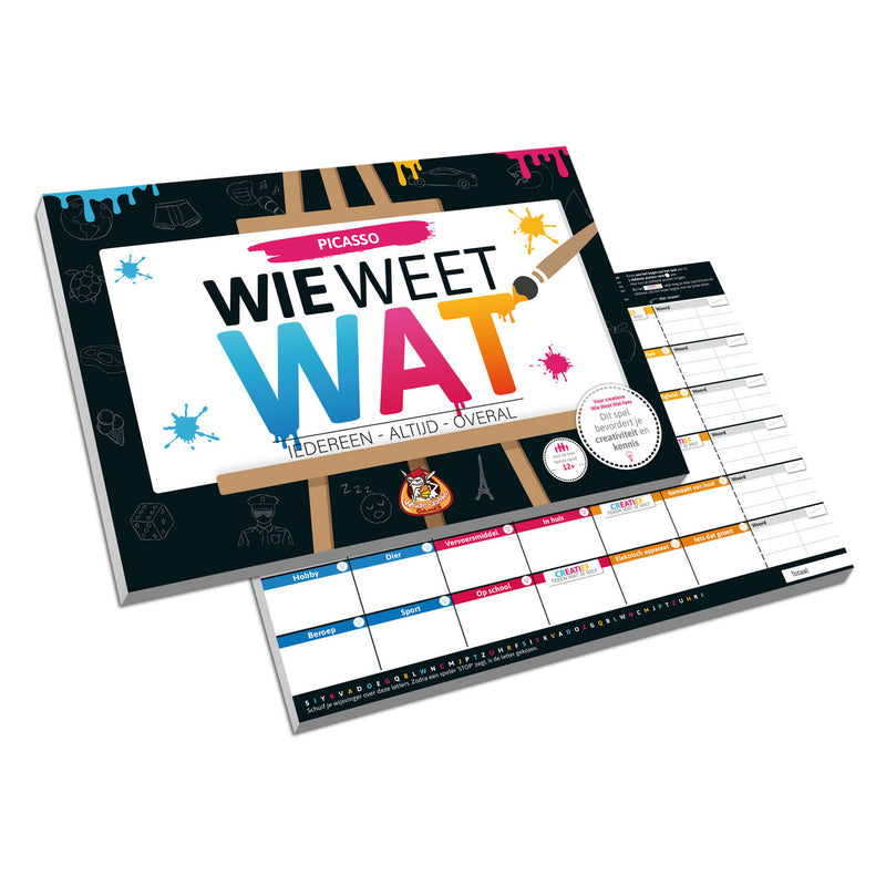 Afbeelding laden in galerijviewer, White goblin games wie weet wat - picasso