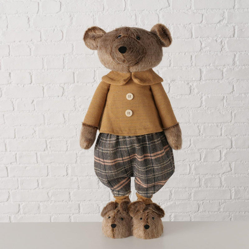 Afbeelding laden in galerijviewer, Boltze home figuur teddie bruin 119cm