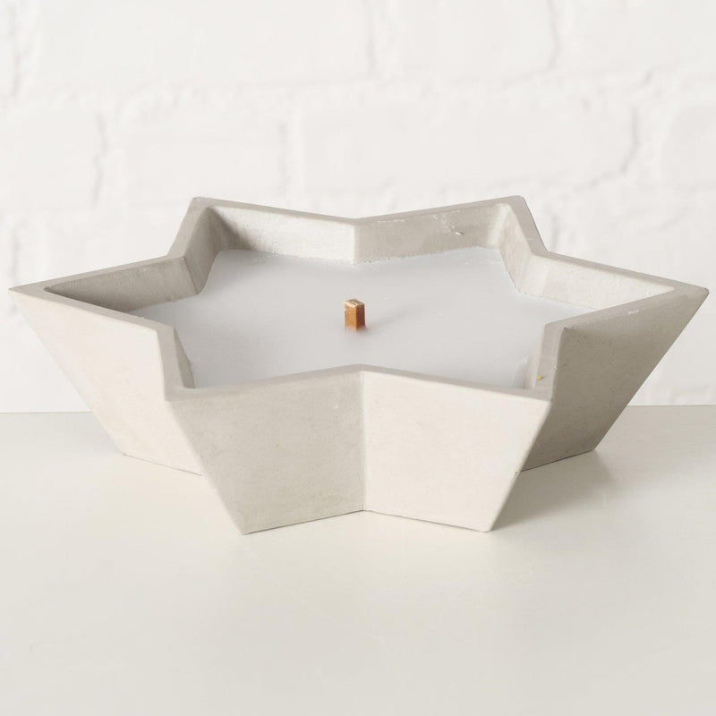 Afbeelding laden in galerijviewer, Boltze home kaarsenpot ster ø14xh5cm