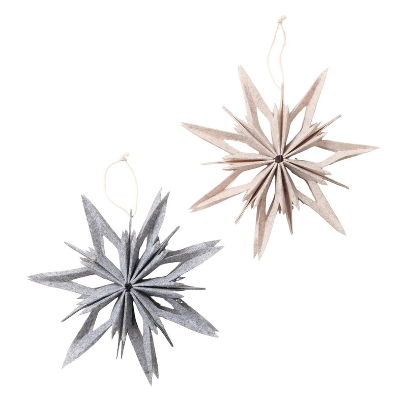 Load image into Gallery viewer, Boltze home decohanger ster kassio 20x3,5x20cm 2 assorti