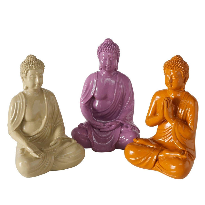 Afbeelding laden in galerijviewer, Boltze home figuur buddha 6,5x5x10cm