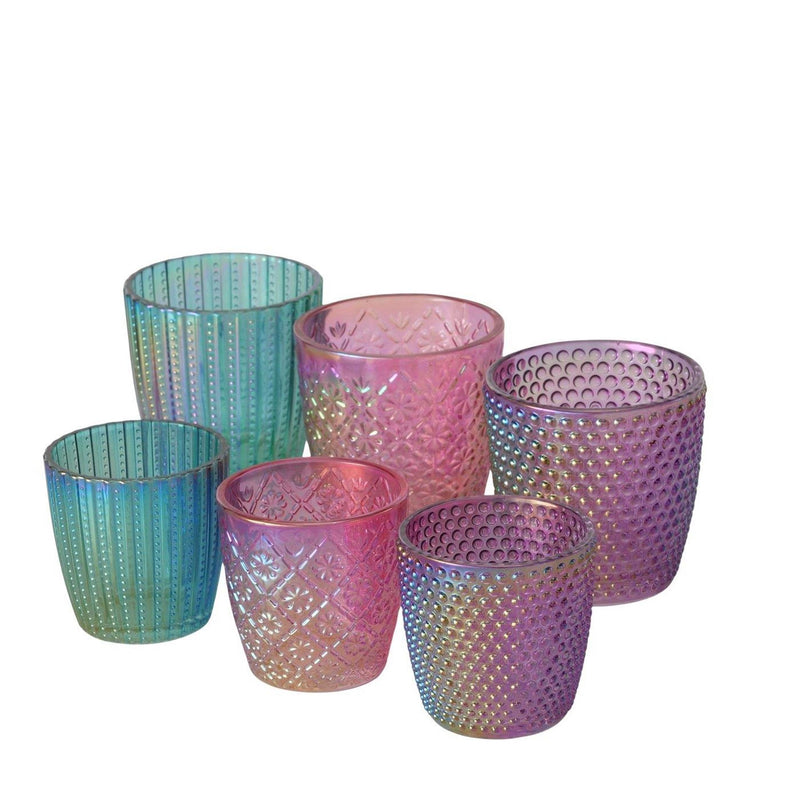 Load image into Gallery viewer, Boltze home windlicht patty 2-delig h7,3-8,8cm 3 assorti