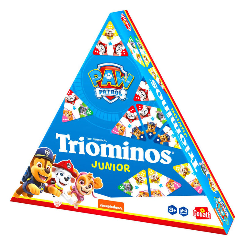 Load image into Gallery viewer, Goliath triominos junior paw patrol - bordspel - kinderspel - speel triominos met jouw favoriete paw patrol personage.