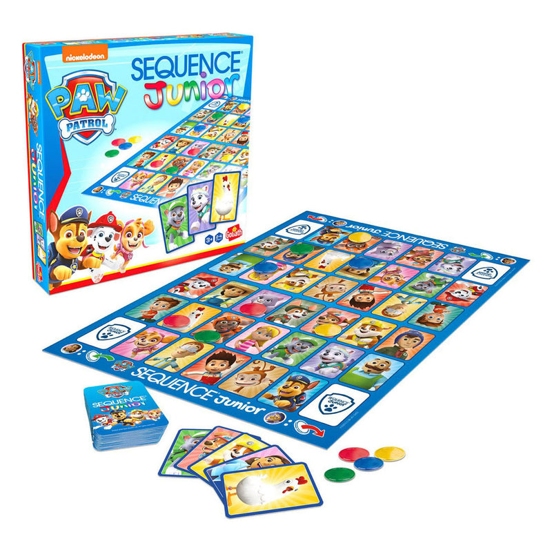 Load image into Gallery viewer, Goliath sequence paw patrol - bordspel - kinderspel - speel sequence met jouw favoriete paw patrol helden!