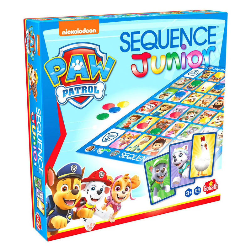 Load image into Gallery viewer, Goliath sequence paw patrol - bordspel - kinderspel - speel sequence met jouw favoriete paw patrol helden!