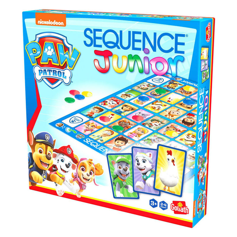 Load image into Gallery viewer, Goliath sequence paw patrol - bordspel - kinderspel - speel sequence met jouw favoriete paw patrol helden!