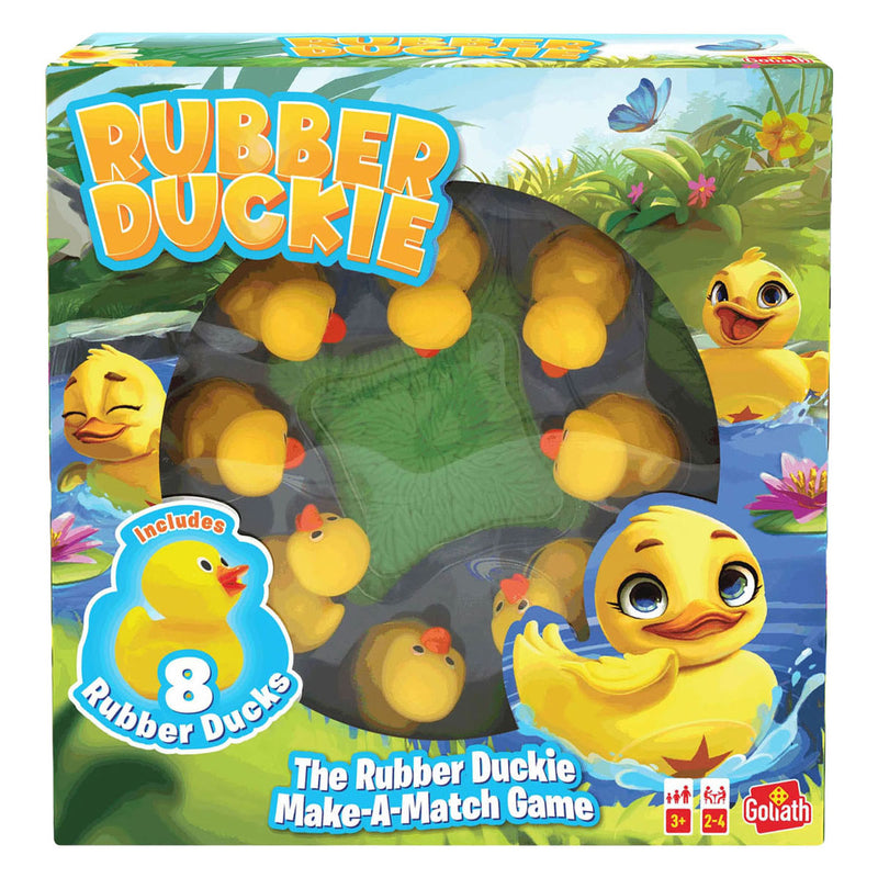Load image into Gallery viewer, Goliath rubber duckie - geheugenspel - kinderspel - interactief - 2-4 spelers - vanaf 3 jaar