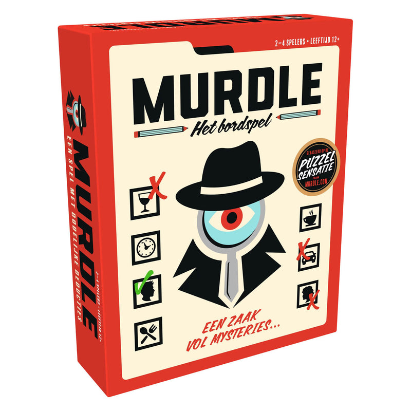 Load image into Gallery viewer, Goliath murdle het bordspel - breinbreker - bordspel - crime spel - deductief redeneren - 2 tot 4 spelers