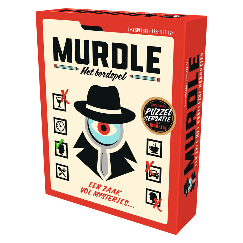Load image into Gallery viewer, Goliath murdle het bordspel - breinbreker - bordspel - crime spel - deductief redeneren - 2 tot 4 spelers