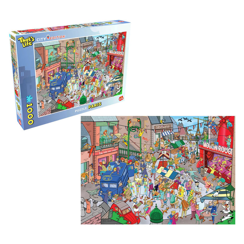 Load image into Gallery viewer, Goliath golitath that's life city edition: parijs legpuzzel - 1000st.