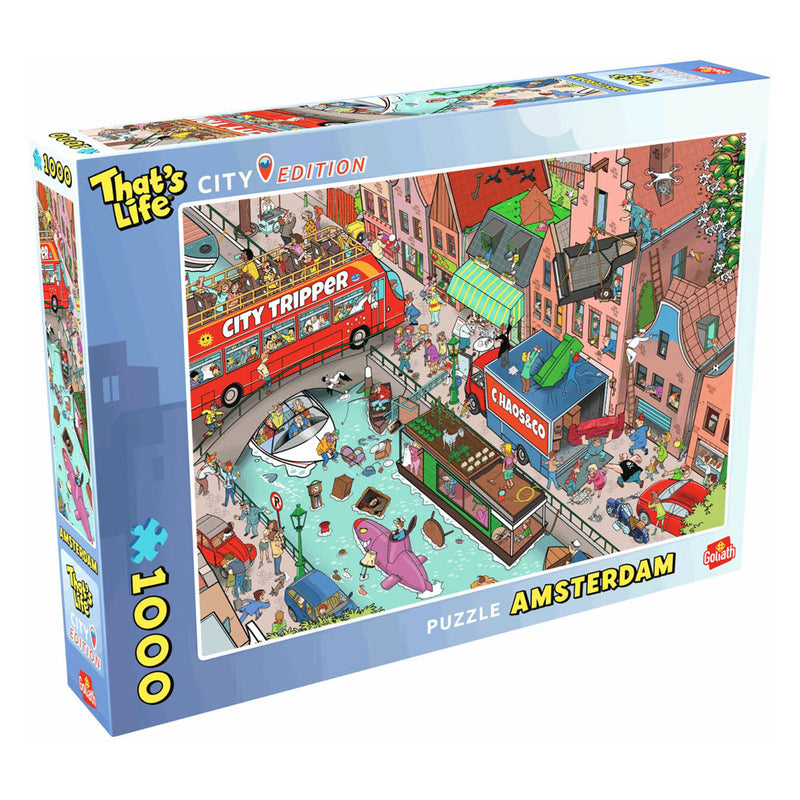 Load image into Gallery viewer, Goliath that's life city edition: amsterdam legpuzzel - 1000st.