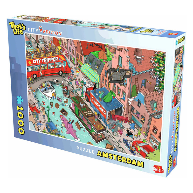 Load image into Gallery viewer, Goliath that's life city edition: amsterdam legpuzzel - 1000st.