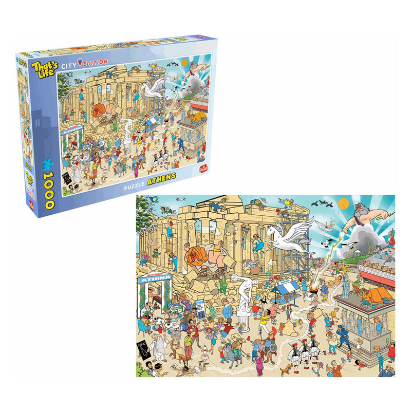 Load image into Gallery viewer, Goliath that's life city edition: athens legpuzzel - 1000st.