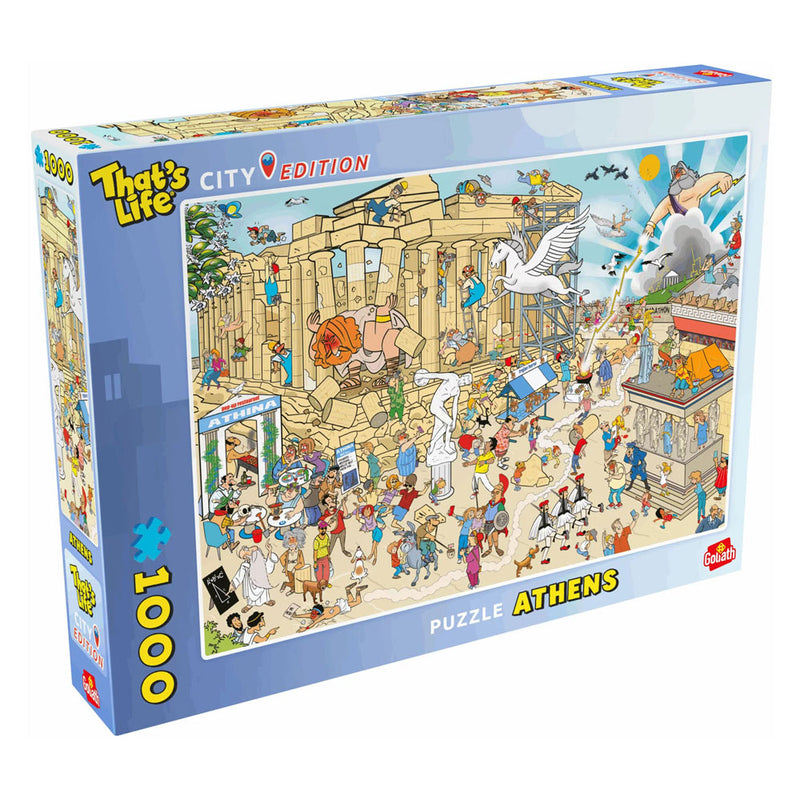 Load image into Gallery viewer, Goliath that's life city edition: athens legpuzzel - 1000st.