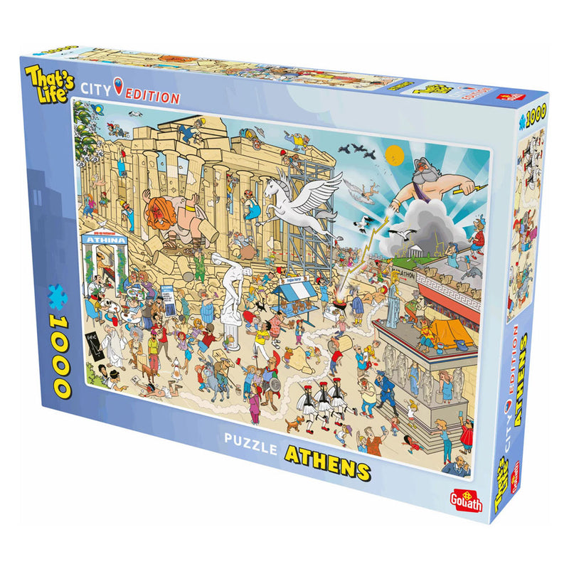 Load image into Gallery viewer, Goliath that's life city edition: athens legpuzzel - 1000st.