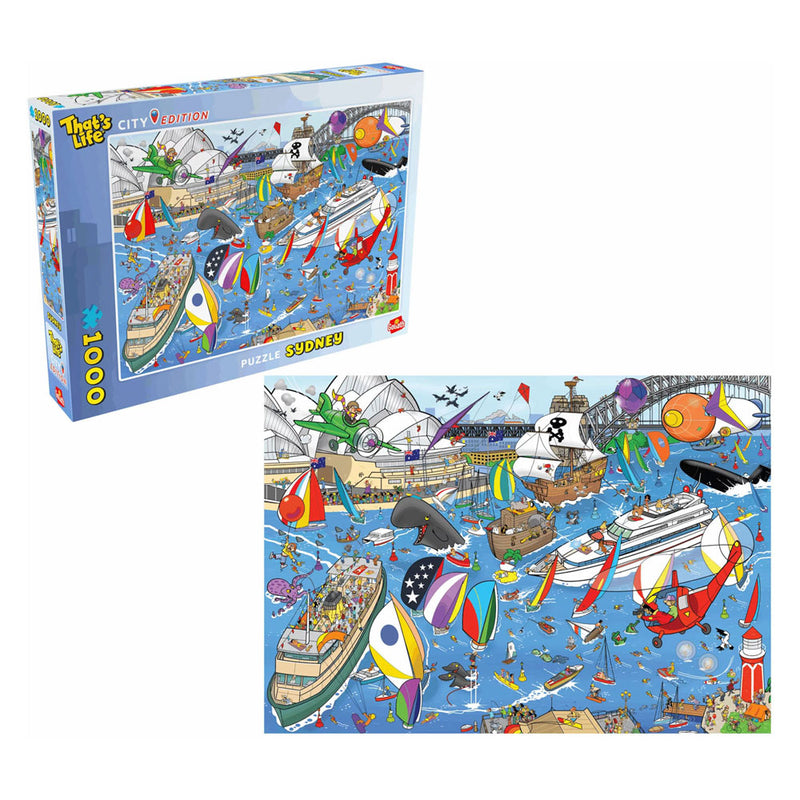 Load image into Gallery viewer, Goliath that's life city edition: sydney legpuzzel - 1000st.